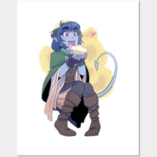 sweet toothed tiefling Posters and Art